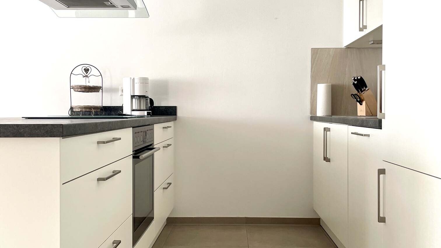 Küche der Ferienwohnung Appartement in Langenargen am Bodensee