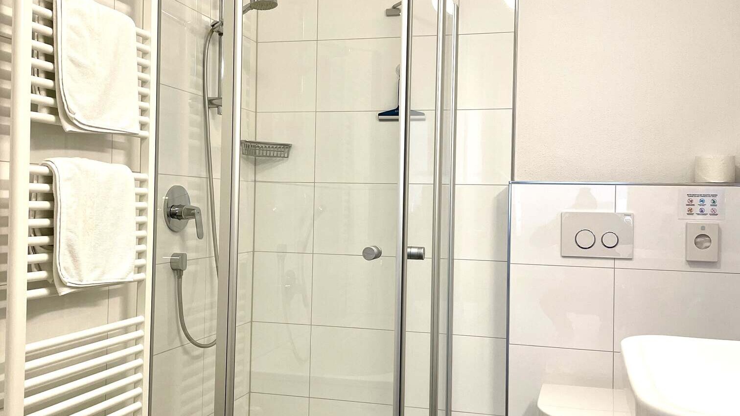 Bad der Ferienwohnung Appartement in Langenargen am Bodensee